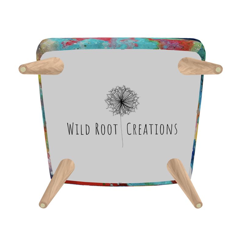 Rouge & Verte Abstraction Chair