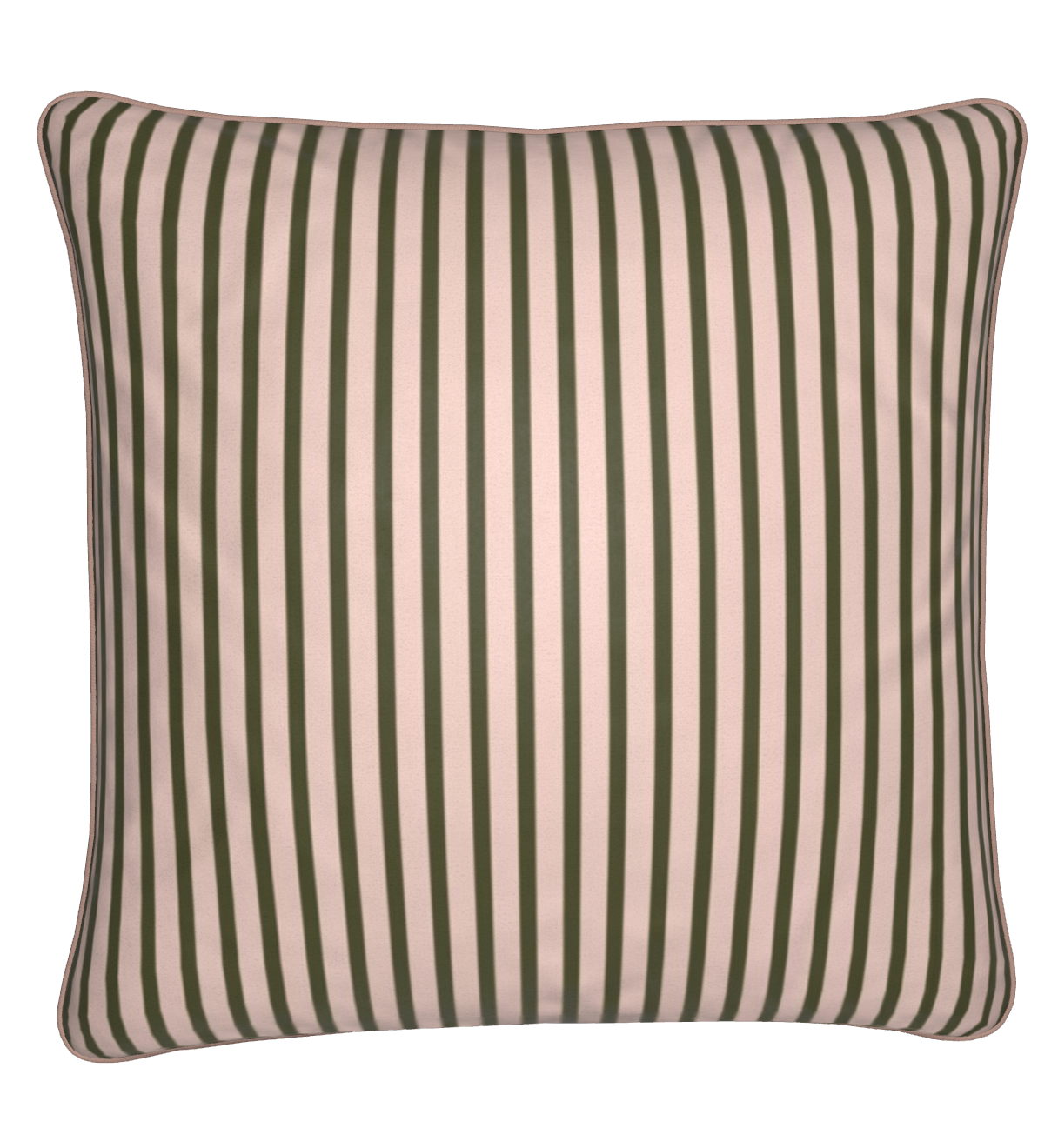 Saunter: Cabana Stripe in Strawberry Chiffon Repeat Pattern