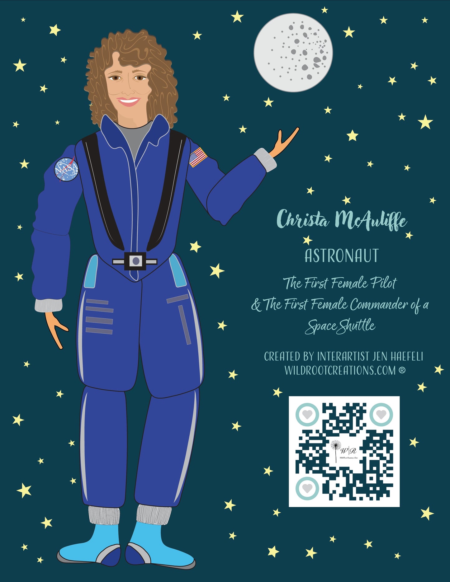 Leading Lady Christa McAuliffe