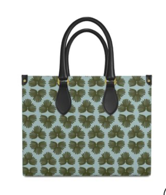 Saunter: Fauna in Parisian Blue Repeat Pattern