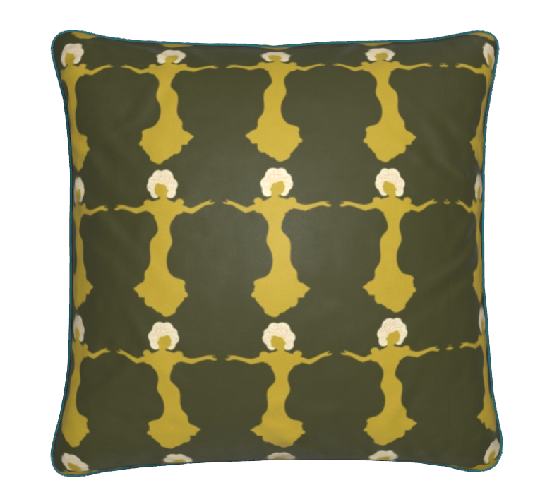 Saunter: Saunter in Morel Repeat Pattern
