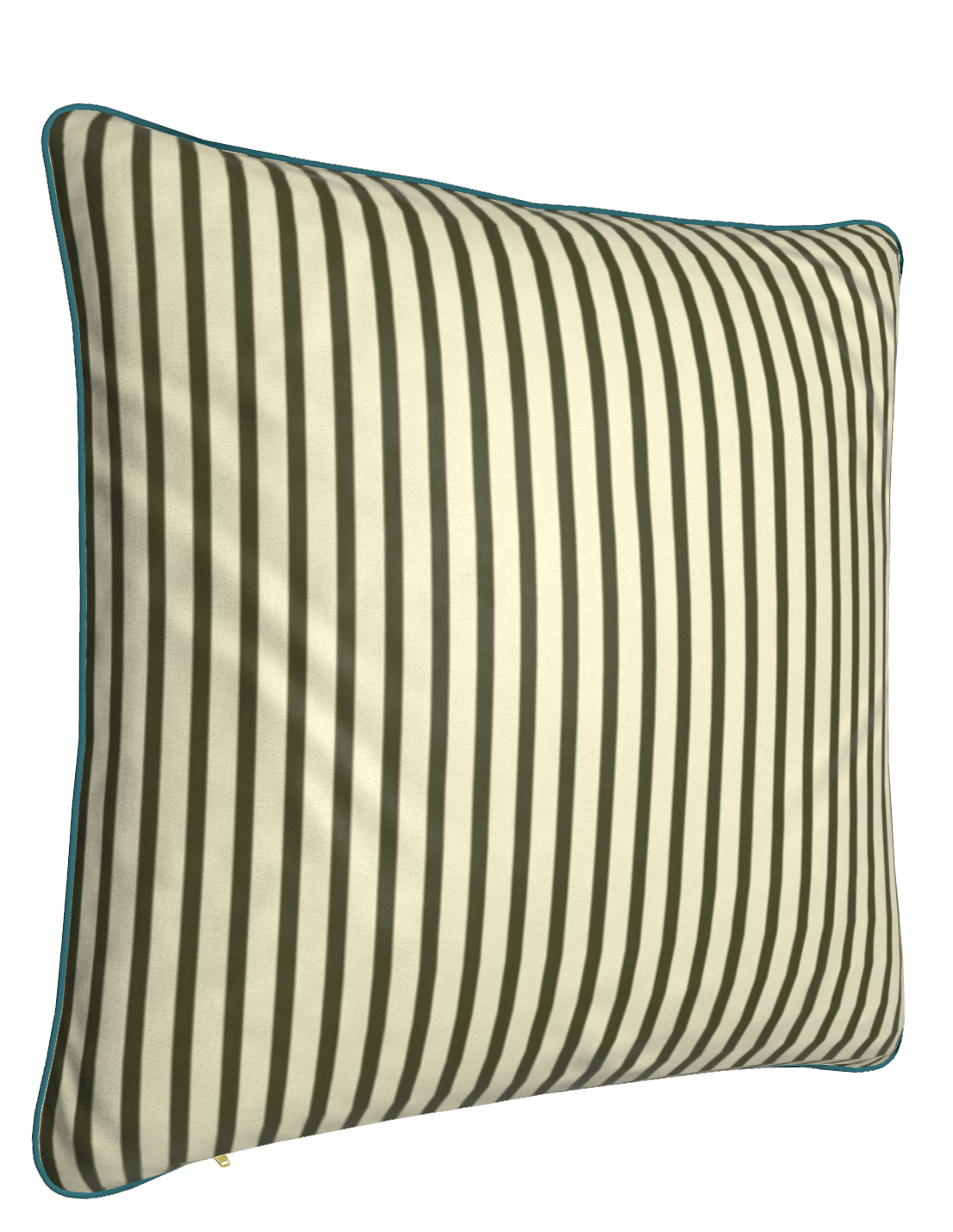 Saunter: Cabana Stripe in Vanilla Bean Repeat Pattern