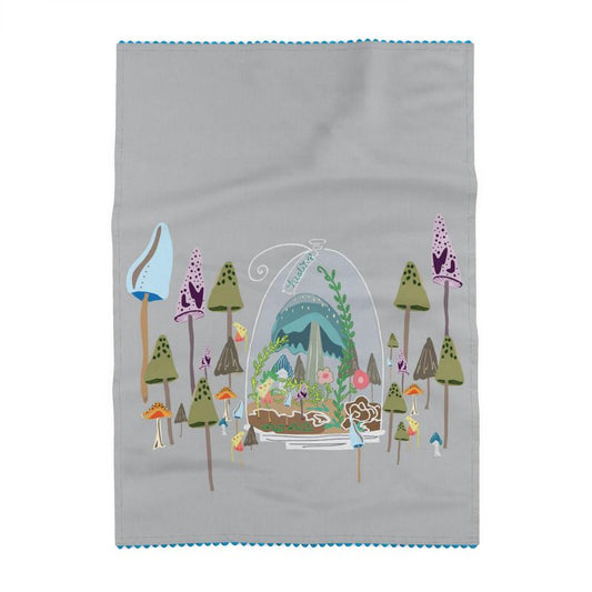 Gray Magic Mushroom Spill The TeaTowel