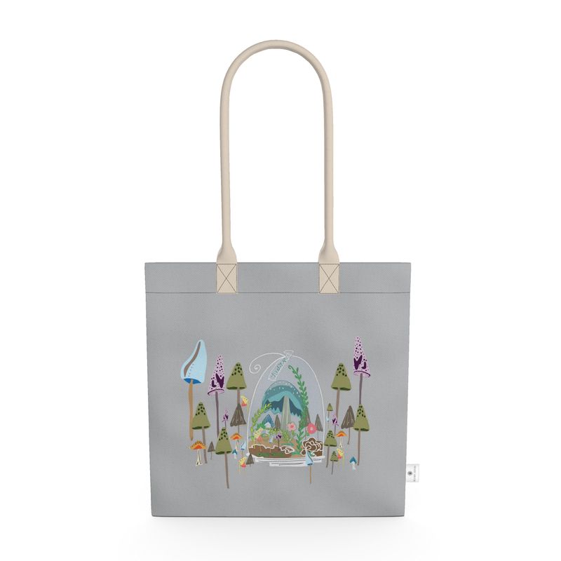 Mushroom Tote in Smoke