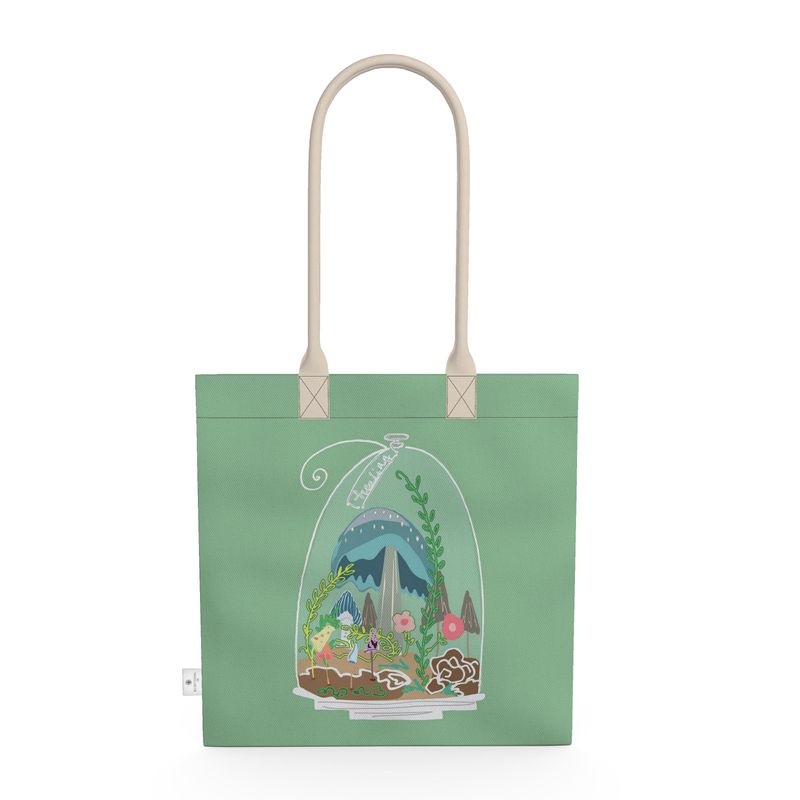 Green with Envy Mushroom Tote