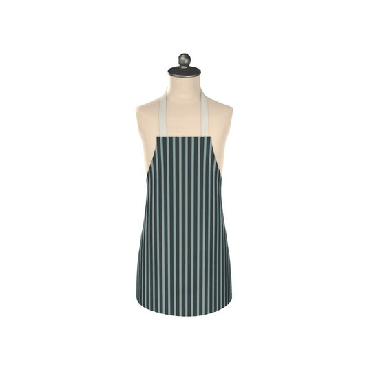 Cabana Stripe smock/apron in Blueberry