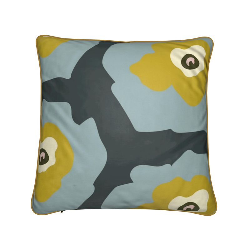 Jardin Cushion in Blueberry