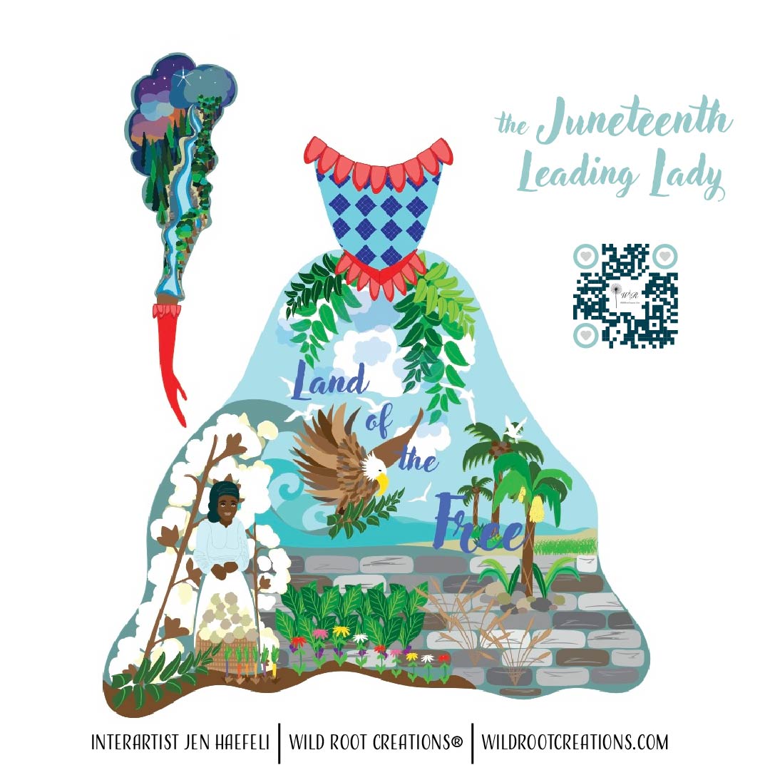 The Juneteenth Leading Lady Paper Doll