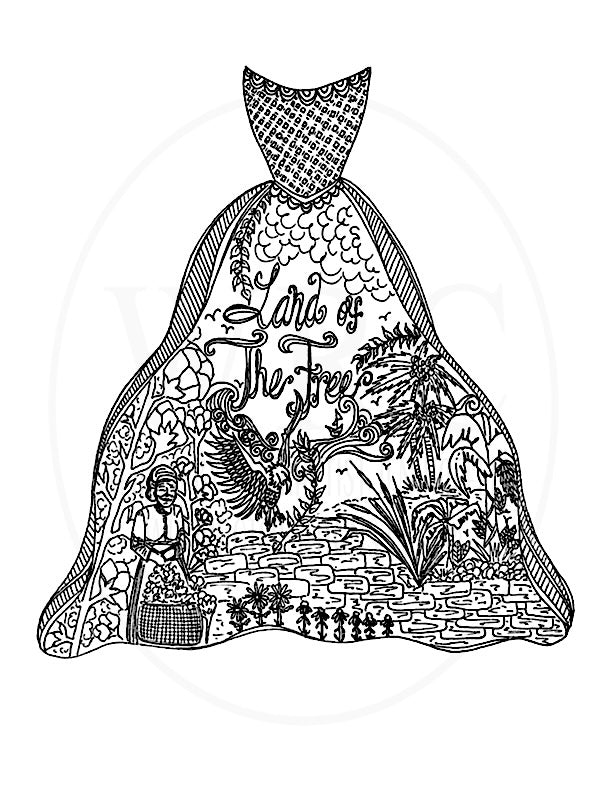 The Juneteenth Leading Lady Paper Doll