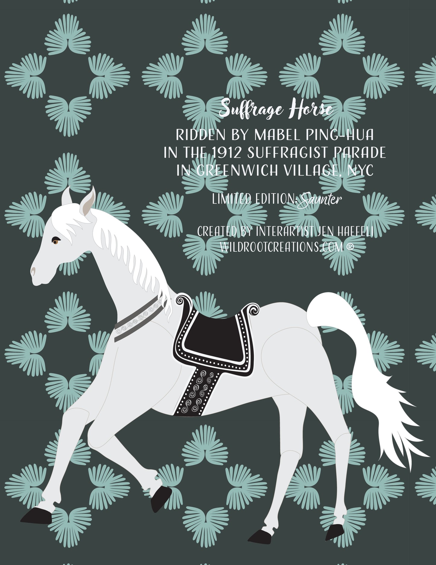 1912 Suffrage Parade Horse