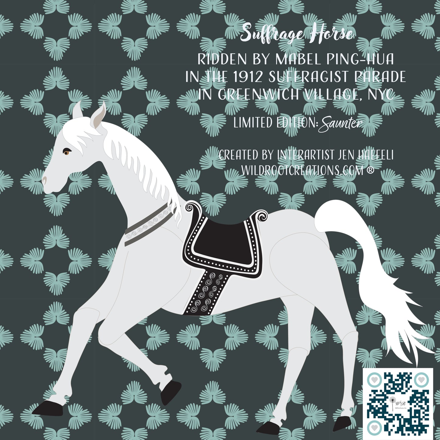1912 Suffrage Parade Horse