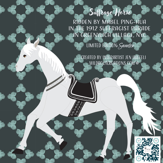1912 Suffrage Parade Horse